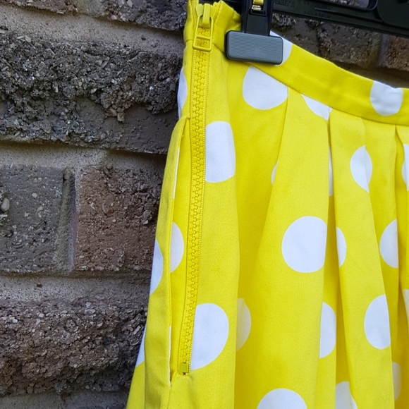 Pink Tartan Polka Dot Skirt 💙💛 Proceeds for Ukraine - Picture 5 of 9